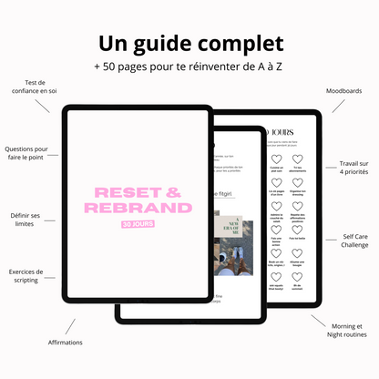 RESET & REBRAND - Carnet digital